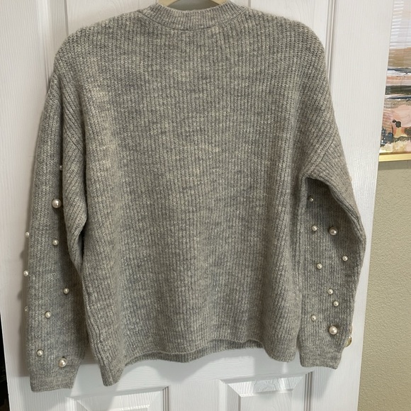 Ms Collection pearl embellished sweater - Picture 5 of 5